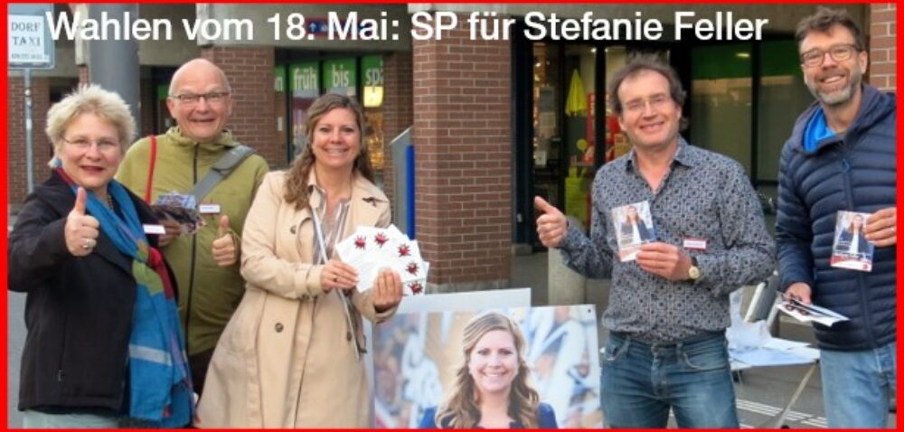 Wahlen vom 18. April: SP unterstützt Stefanie Feller als neue Gemeindepräsidentin